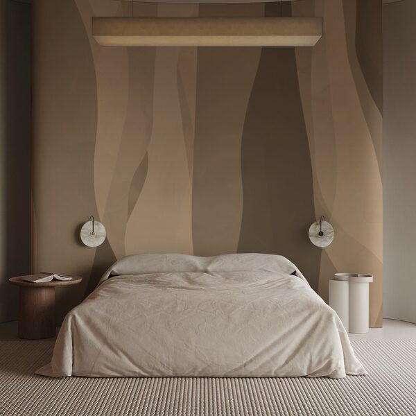 - Abstract layers of earthy tones - Abstract layers of earthy tones