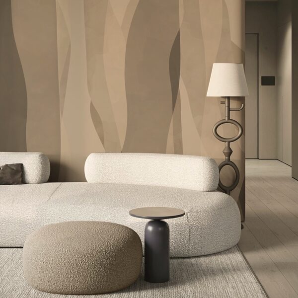 - Abstract layers of earthy tones - Abstract layers of earthy tones