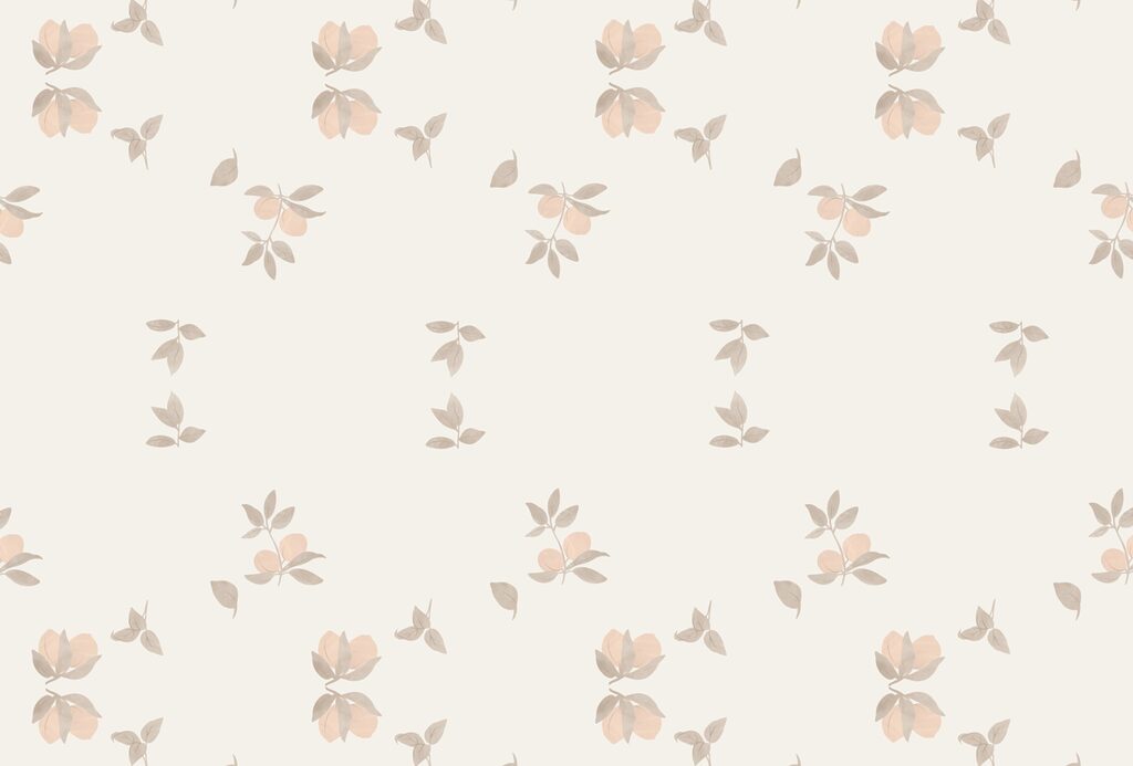 Pattern of leaves and flowers Pattern of leaves and flowers