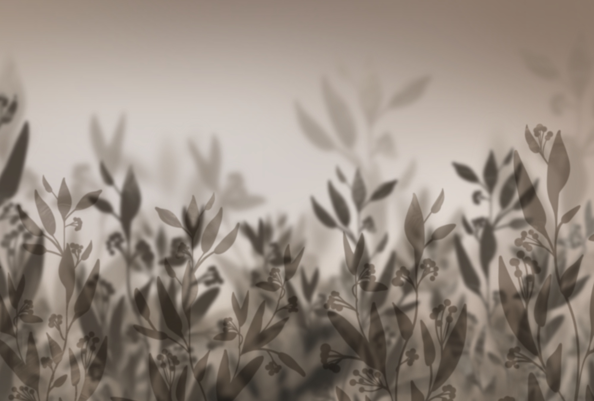 Blurry image of plants