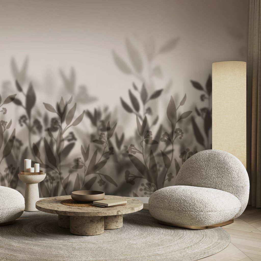 Blurry image of plants