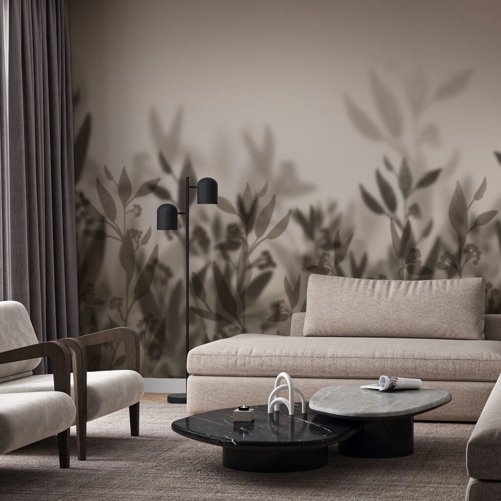 Blurry image of plants