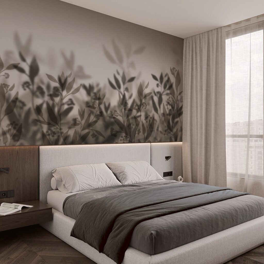 Blurry image of plants