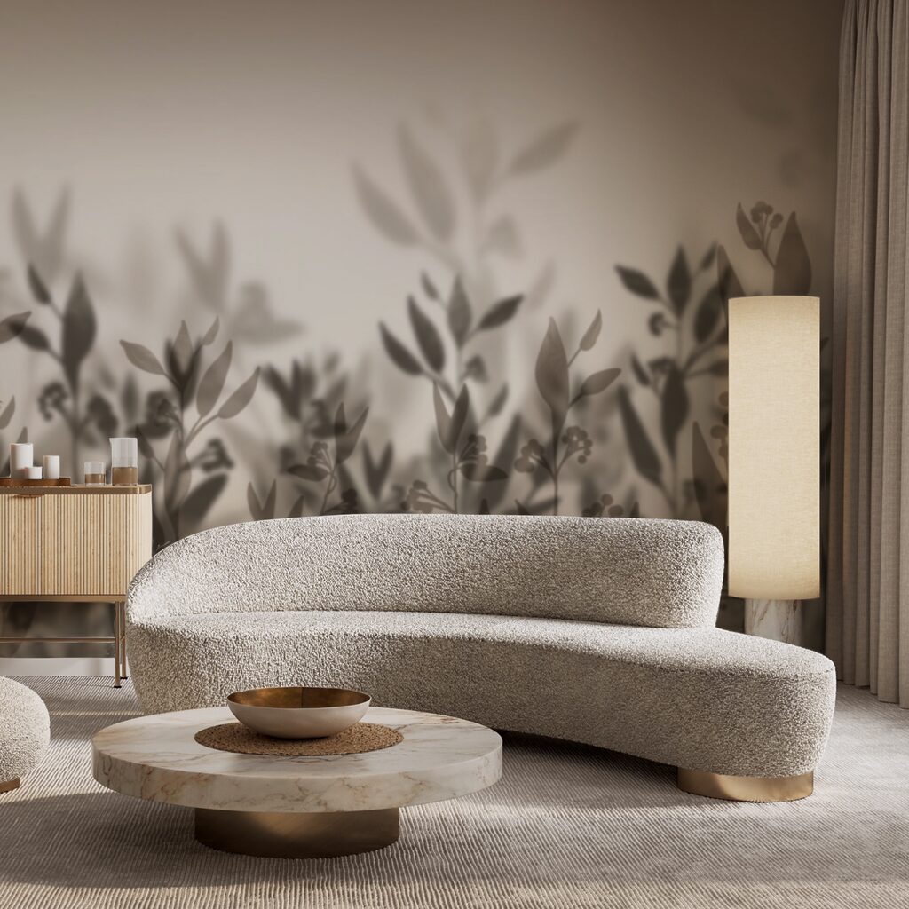 Blurry image of plants