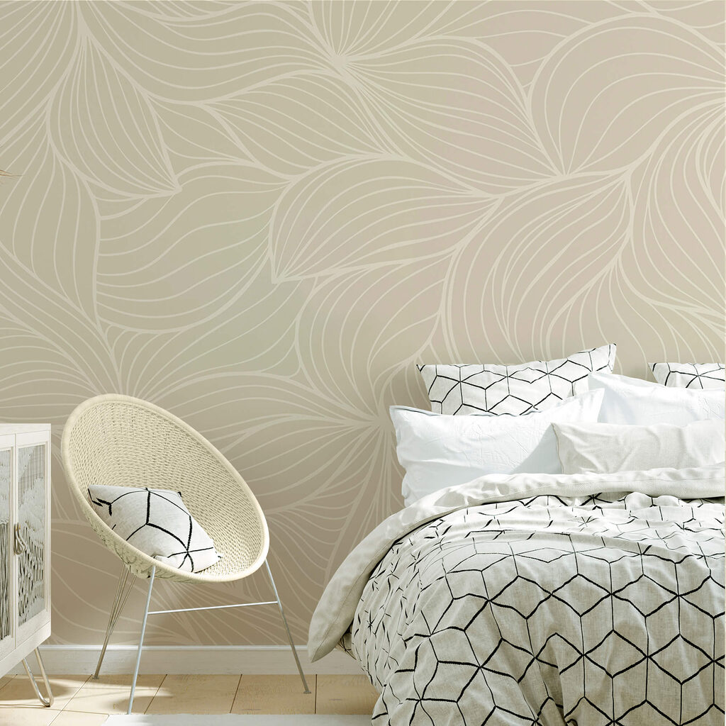 Pattern of wavy lines