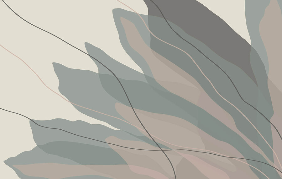 Flowing shapes in soft hues. Flowing shapes in soft hues.