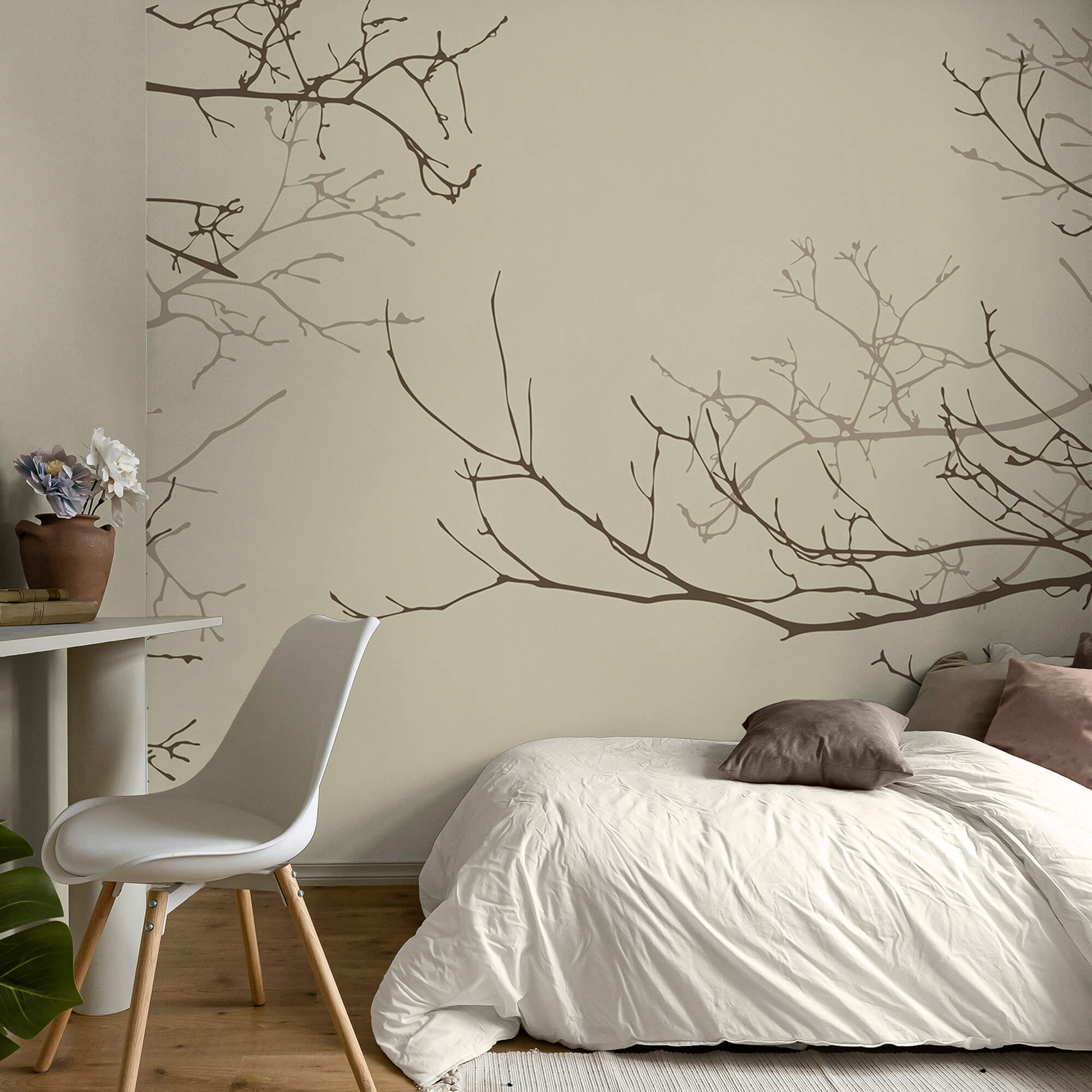 Group of bare branches