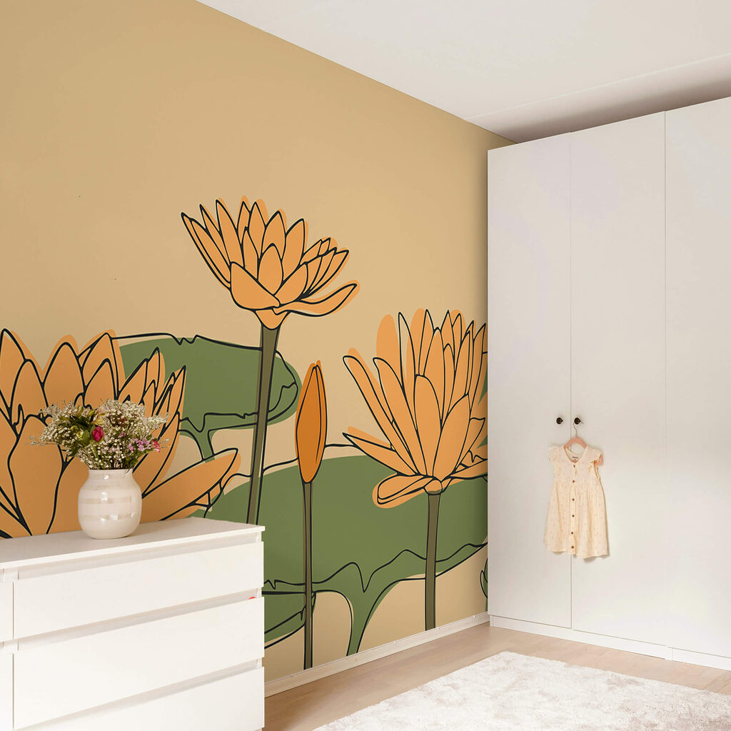 Group of yellow flowers