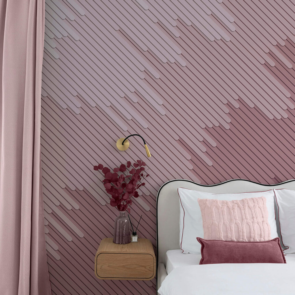 Pink and white background