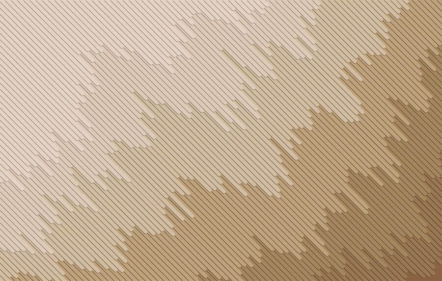 Textured pattern in soft hues.