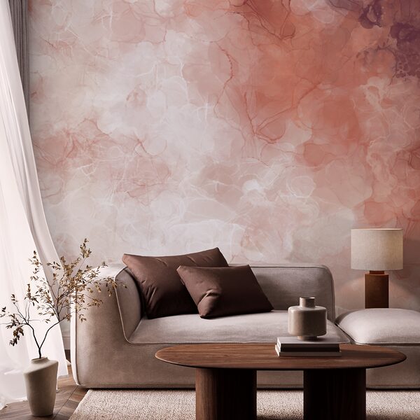 Soft hues blend in gentle waves Soft hues blend in gentle waves