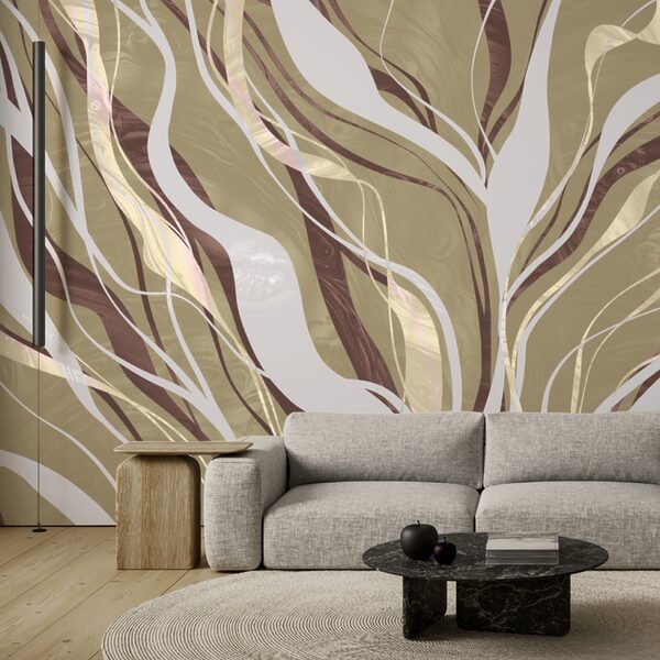 Brown and white swirls Brown and white swirls