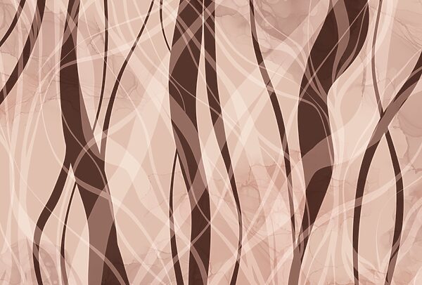 Soft waves in warm earth tones Soft waves in warm earth tones