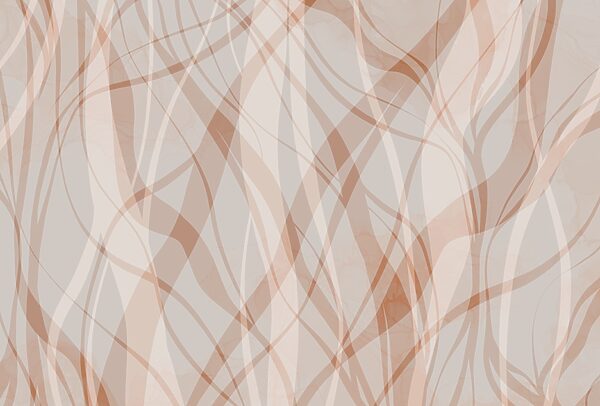 Flowing lines in soft hues Flowing lines in soft hues