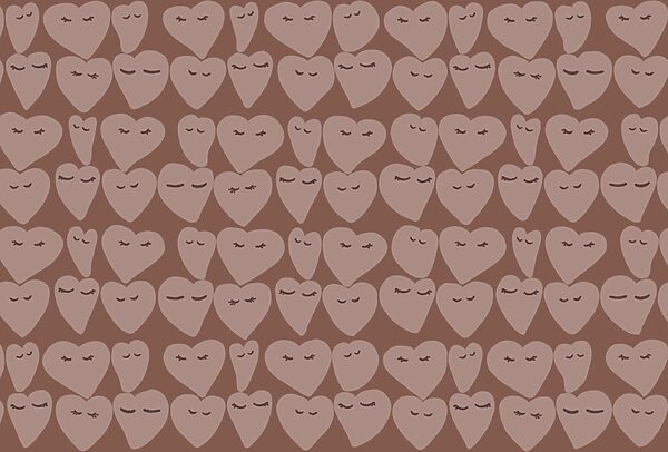 Heart patterns spreading joy everywhere Heart patterns spreading joy everywhere
