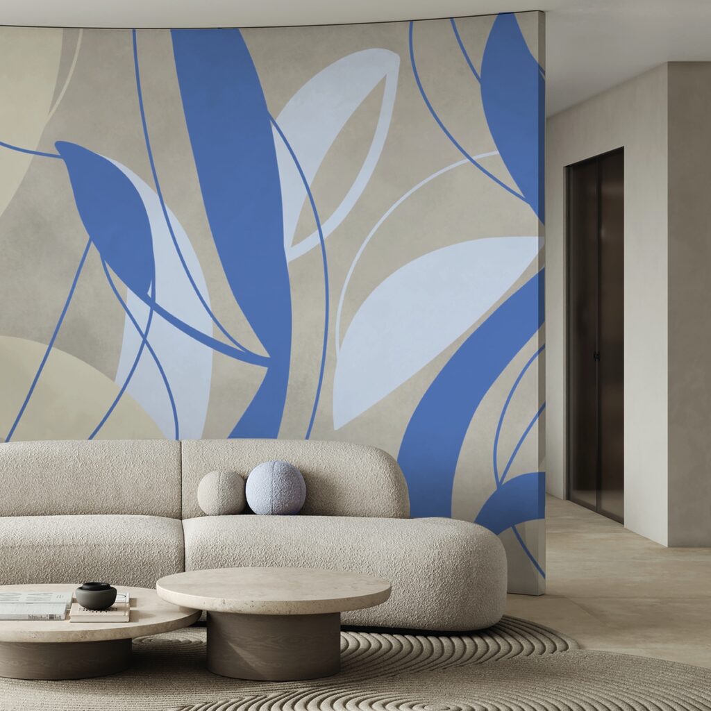 Blue and white swirls on a gray background Blue and white swirls on a gray background