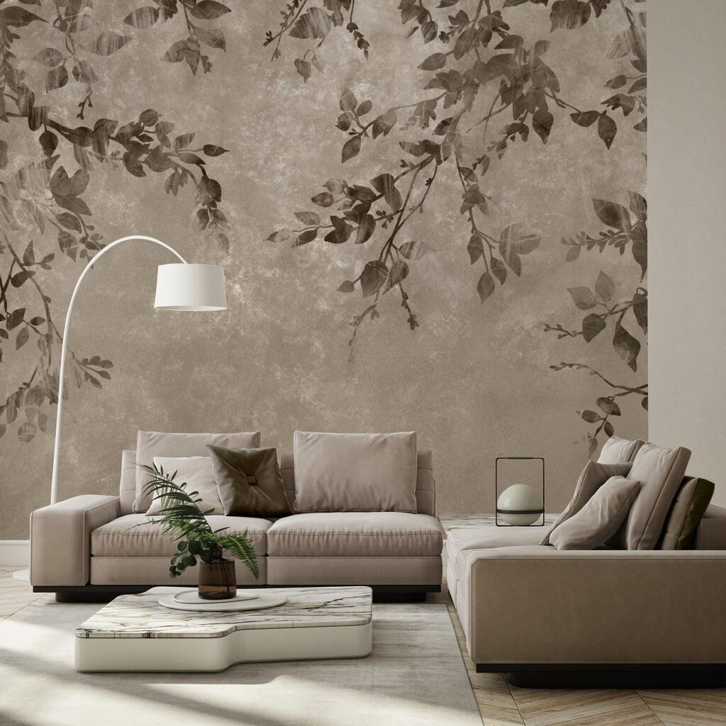 Tree branches with leaves Tree branches with leaves