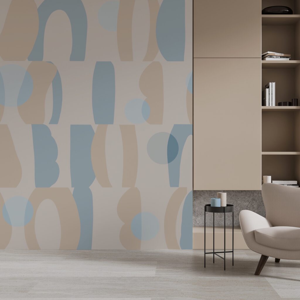 Pattern of different shapes and colors Pattern of different shapes and colors