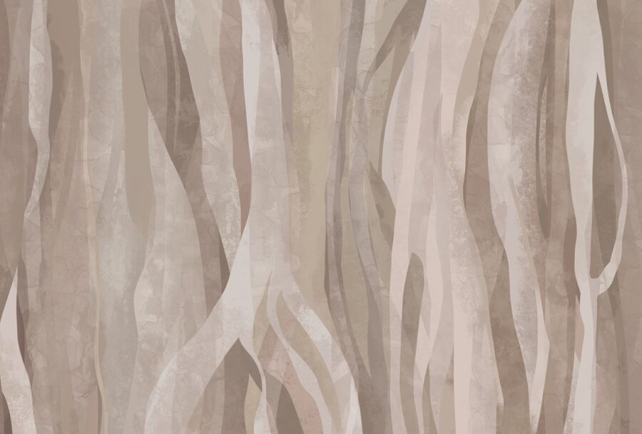 Abstract natural patterns in soft hues