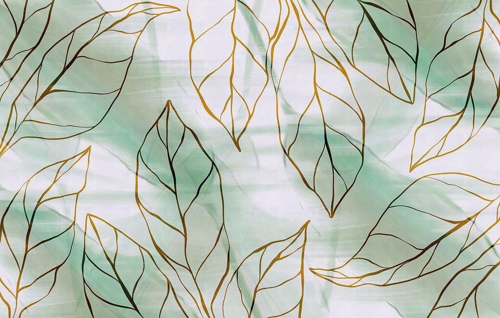 Pattern of leaves on a fabric t00250v1p 1024x652 - Pattern of leaves on a fabric - tegory