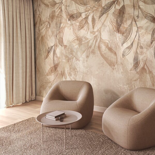 Delicate leaves in soft tones Delicate leaves in soft tones