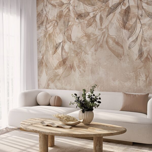 Delicate leaves in soft tones Delicate leaves in soft tones