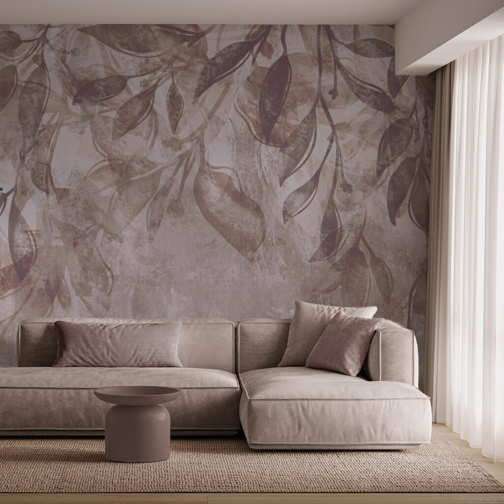 Drifting leaves in soft hues Drifting leaves in soft hues