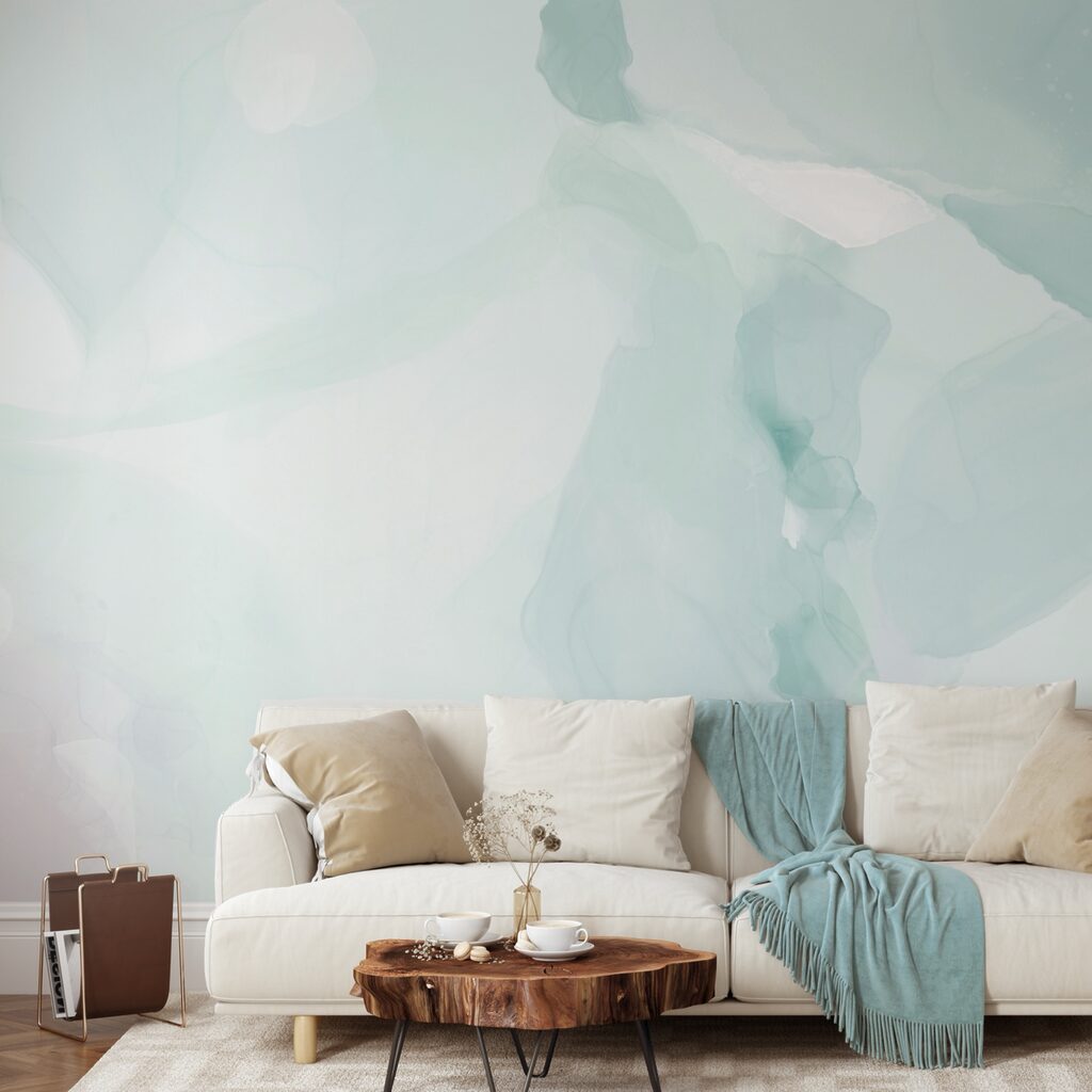 Soft hues blending in gentle waves