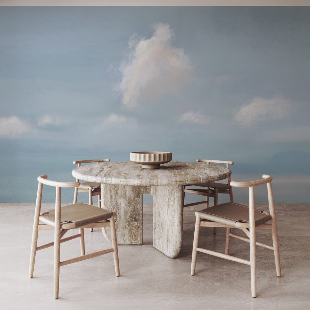 Sailboat in the middle of a body of water Sailboat in the middle of a body of water