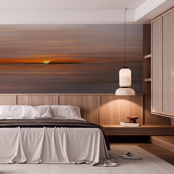 Sunset over water Sunset over water