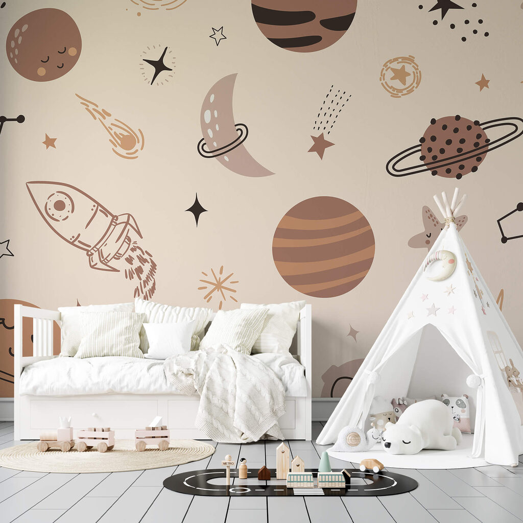 Pattern of planets and stars