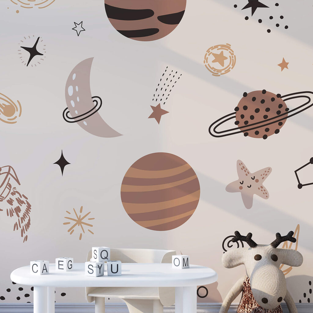 Pattern of planets and stars