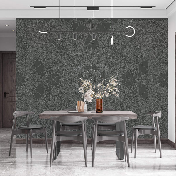 Grey and white pattern