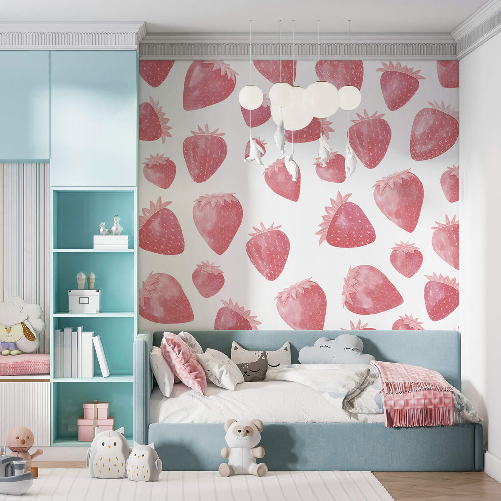 Pattern of strawberries Pattern of strawberries