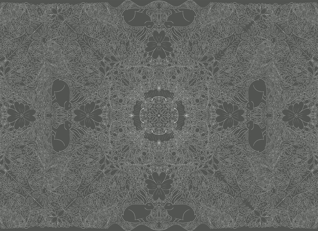 Grey and white pattern