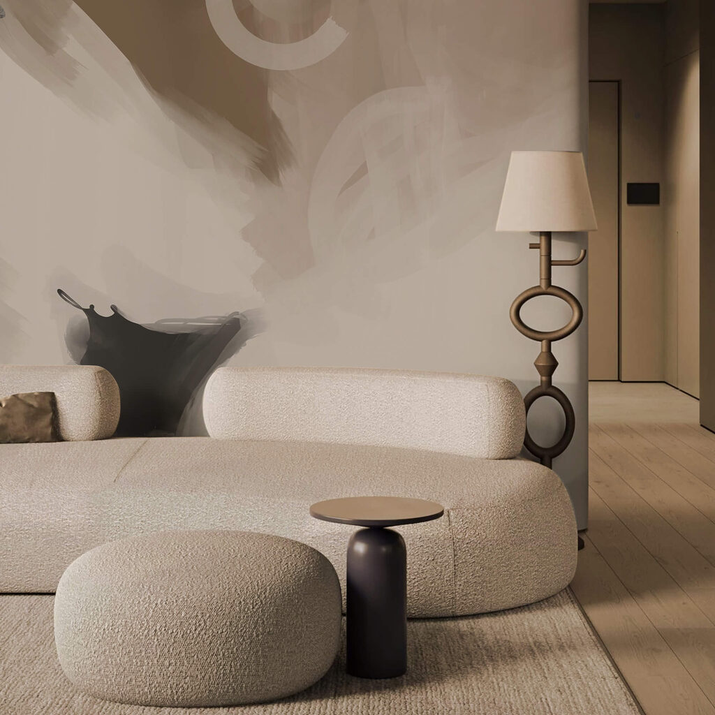 Painting of a manta ray