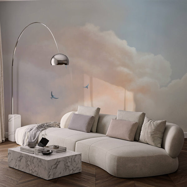 Wall murals Wall murals Birds flying in the sky (SKU: t00306)
