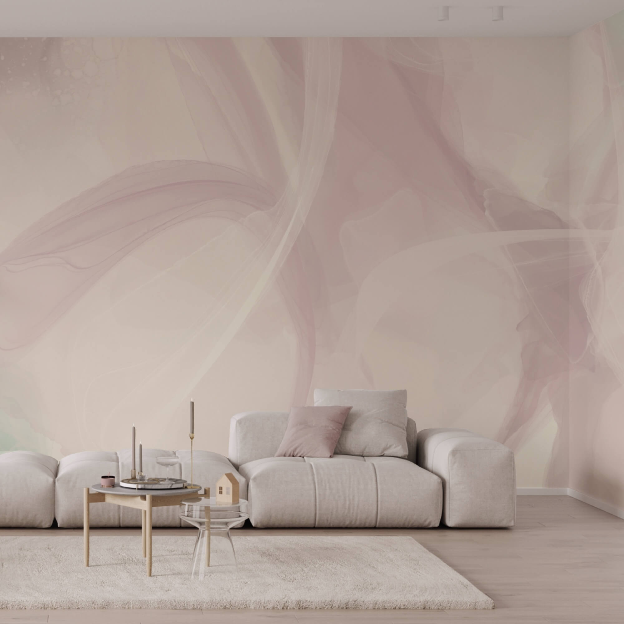 Soft hues blending in gentle harmony Soft hues blending in gentle harmony