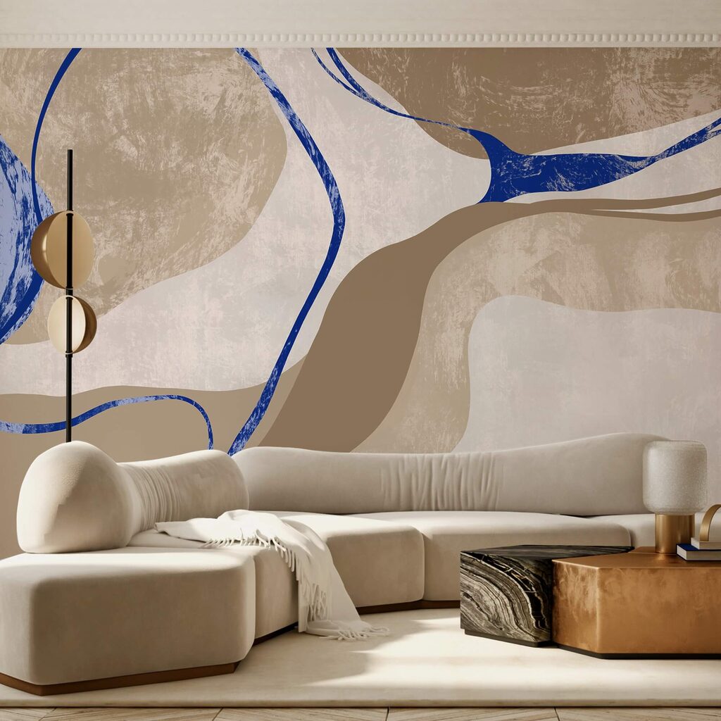 Blue and white pattern Blue and white pattern