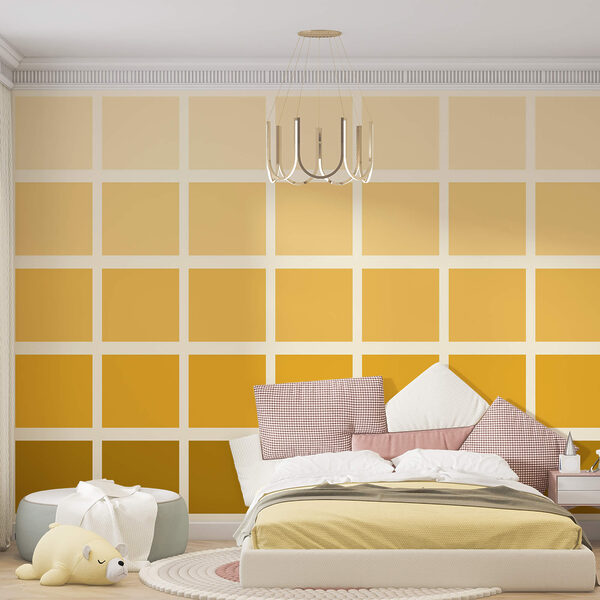 Wall murals Yellow and brown squares (SKU: t00374v1) Wall murals Wall murals Yellow and brown squares (SKU: t00374v1)