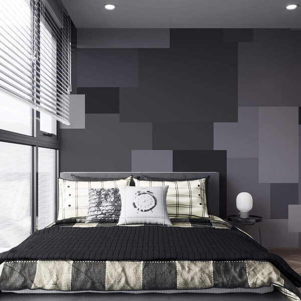 Grey squares in a pile