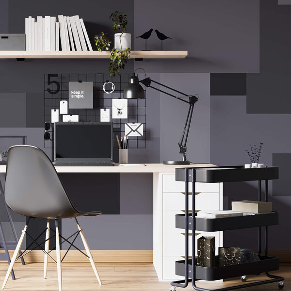 Grey squares in a pile