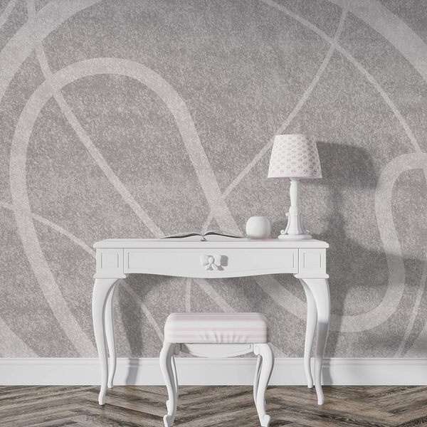 Grey and white abstract design Grey and white abstract design