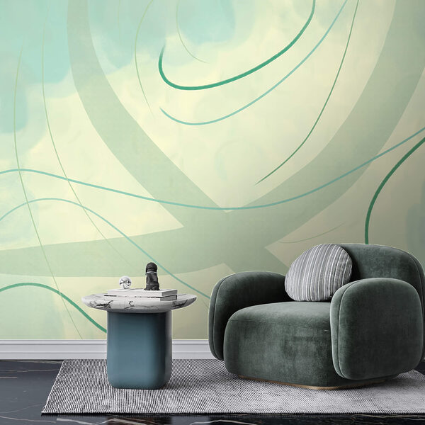 Soft swirls of color and form