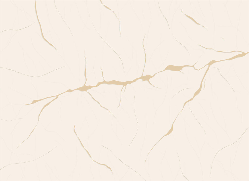 White surface with cracks White surface with cracks