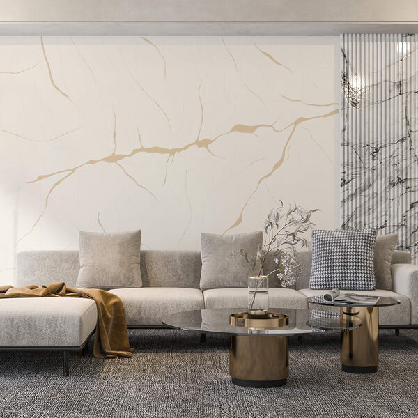 White surface with cracks White surface with cracks