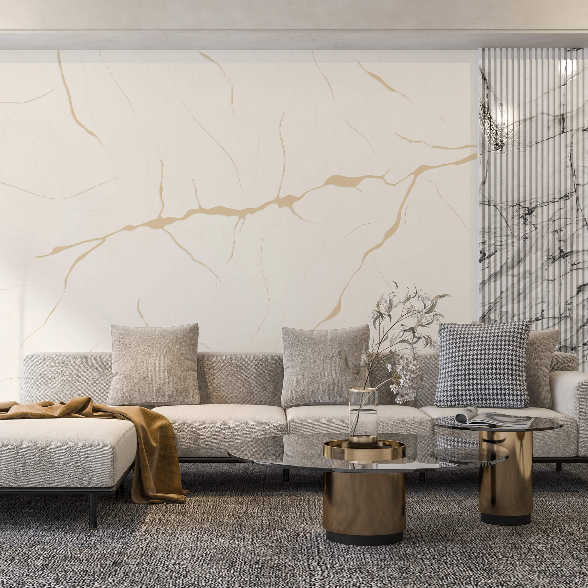 White surface with cracks White surface with cracks