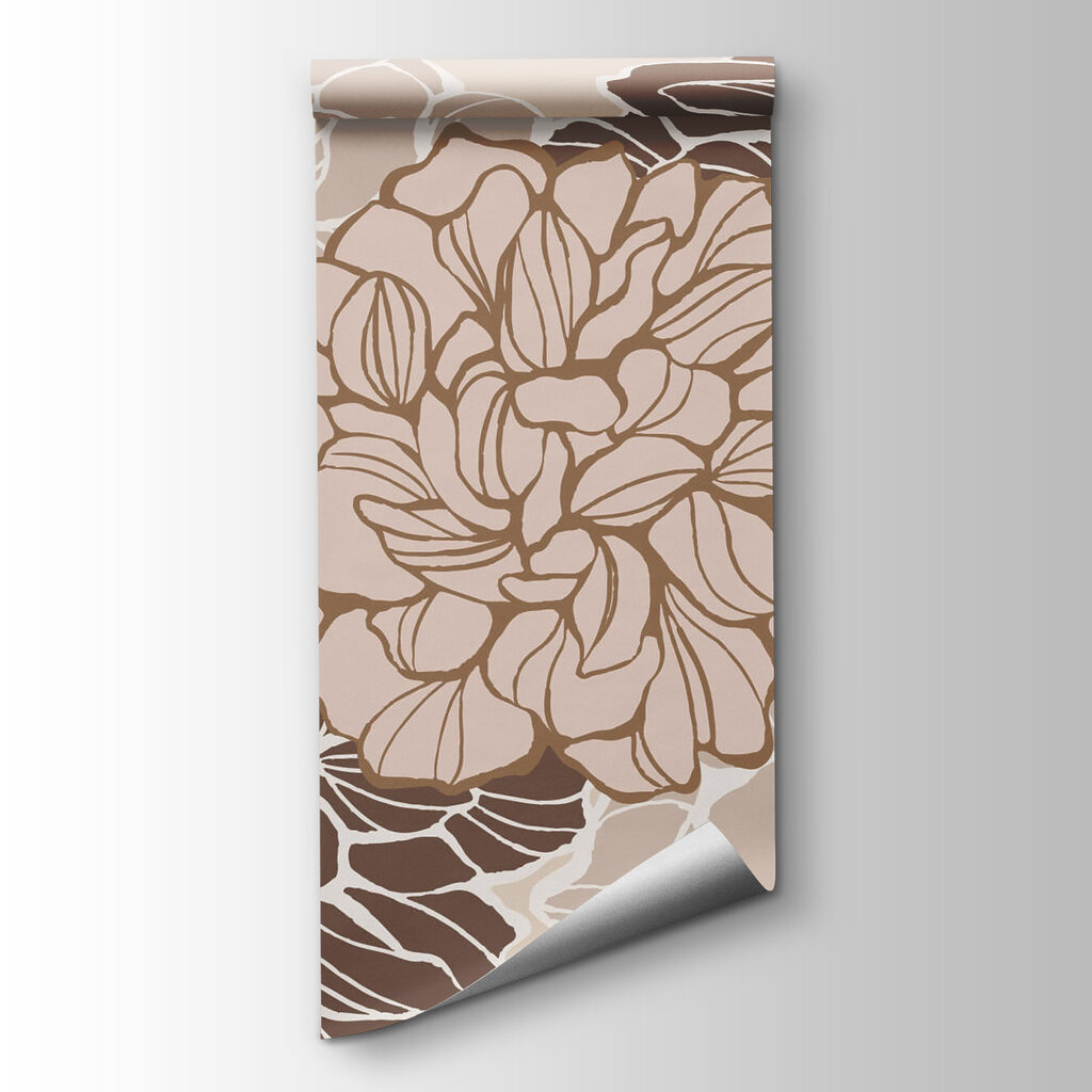 Flower with many leaves