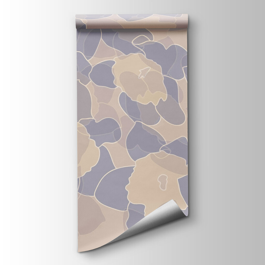 Pattern of flowers and leaves Pattern of flowers and leaves