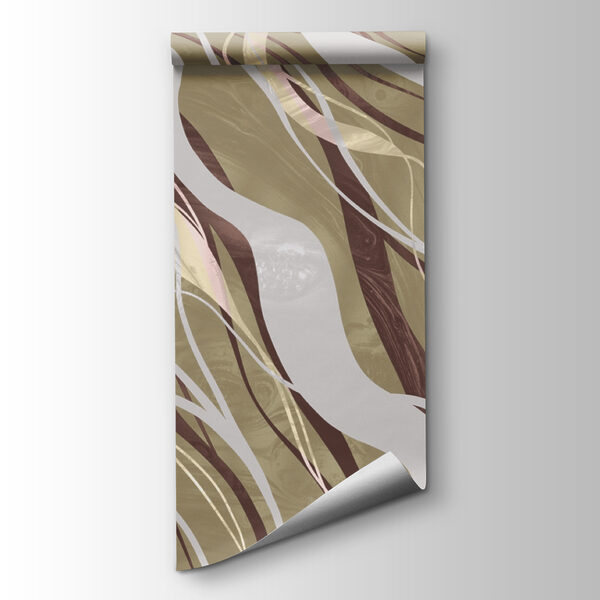 Brown and white swirls Brown and white swirls